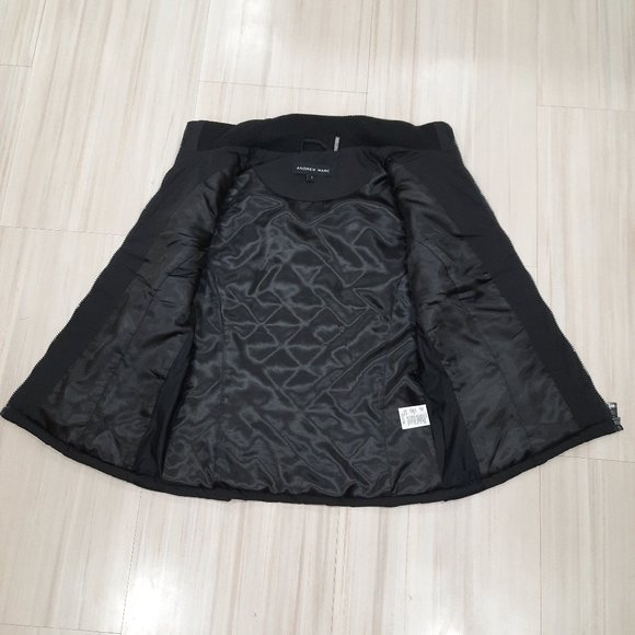 Black quilted winter vest - Andrew Marc brand - Picture 9 of 11